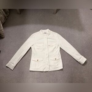 NIC+ZOE White Collar Detail